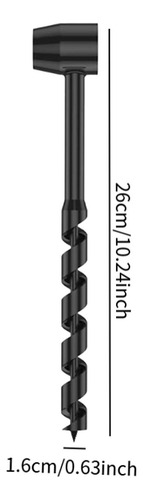 Taladro Manual Para Madera, Broca Manual, 16x260 Milímetros