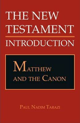 Libro Matthew And The Canon - Paul Nadim Tarazi