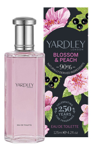 Perfume de mujer Yardley Blossom Peach Eau De Toilette 125 ml