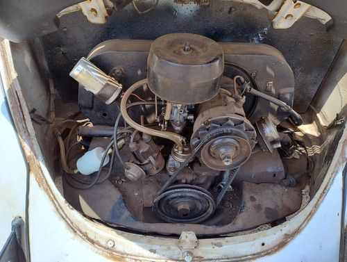 Fusca 1600 Raro Modelo Após O Bizorrão 1600s P/ Restauração