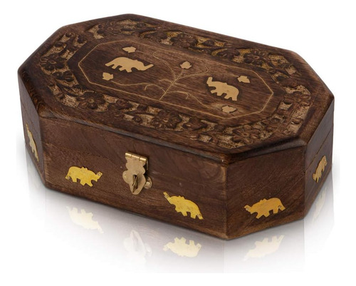 Gran Idea De Regalo De Cumpleaños, Caja De Joyería Decorativ