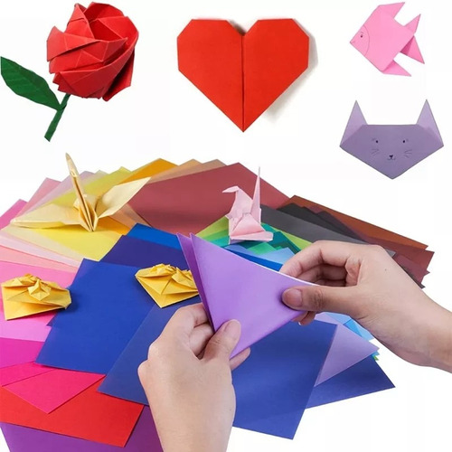 Papel De Color Para Origami A3