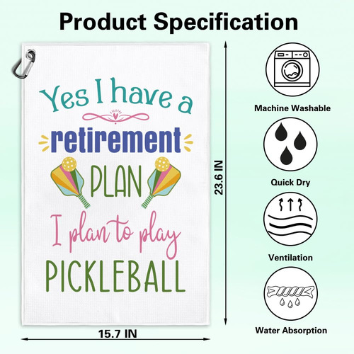 Msticey Yes I Have A Retirement Plan - Toalla De Microfibra