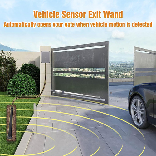 Sensor Universal De Vehículo 50 Pies Para Abridor Automático