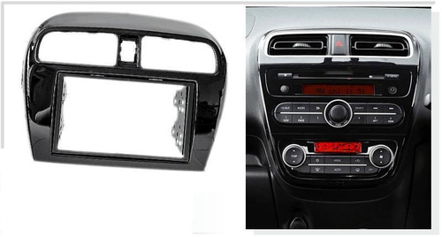 Kit Adaptación Radio Dash Mitsubishi Mirage (14 - Up)