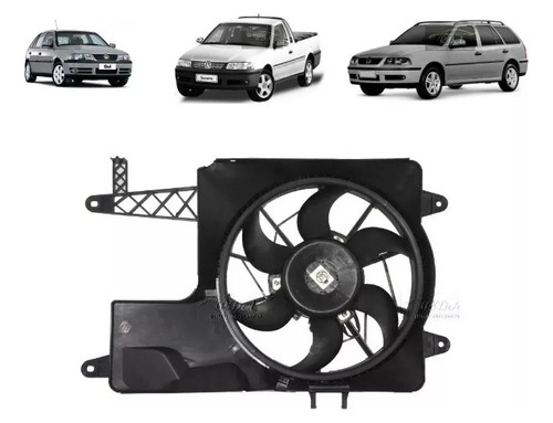 Electroventilador Volkswagen Gol Power / Saveiro 1995 - 2008