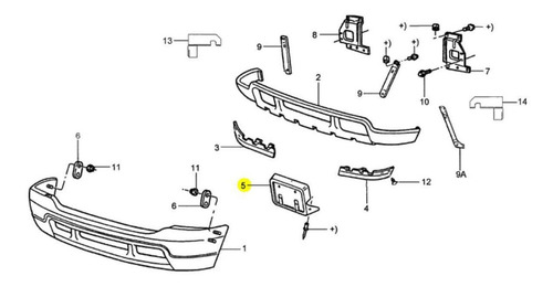 Suporte Da Placa De Licença Dianteira Da F-250/f-350/f-4000