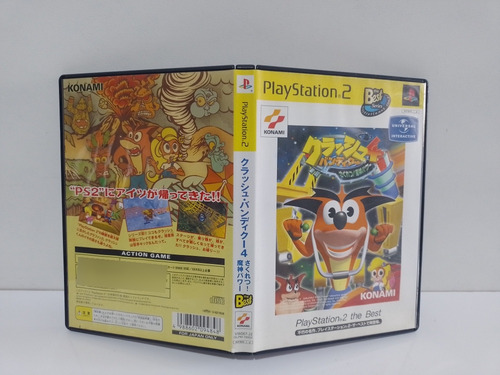 Crash Bandicoot 4 Playstation 2 Jogo Japonês (Usado)
