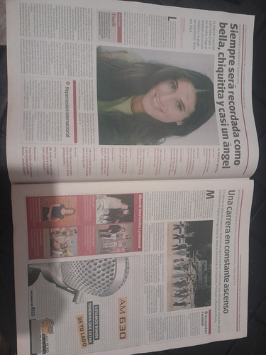 Suplemento Tiempo Espectáculos Romina Yan 29 09 2010 (Usado)