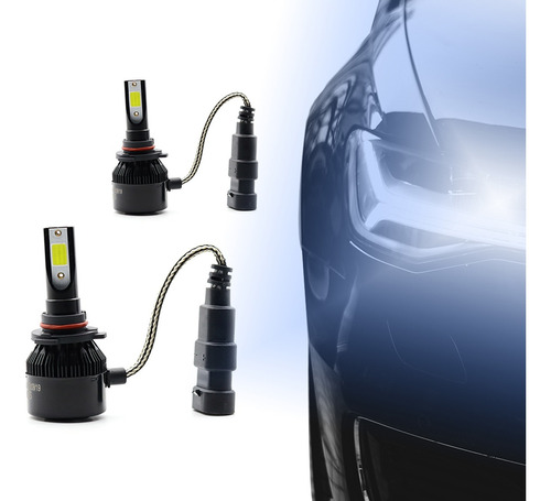 Kit Super Led Techone 8000k 12v Encaixe Hb3 9005 Lúmens