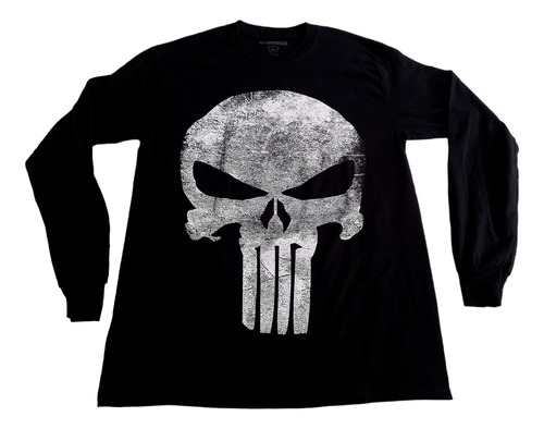 The Punisher Polera Manga Larga M/xl Envio Gratis