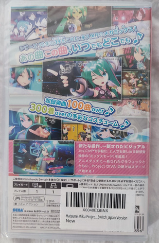 Hatsune Miku Project Diva Mega 39's Y Logic Paint S (Usado)