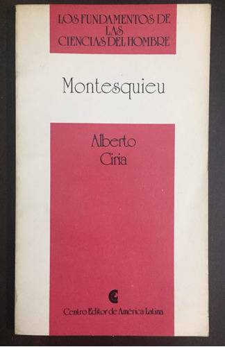 Montesquieu. Alberto Ciria