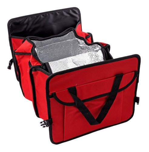 Organizador De Baul Oregon Auto Reforzado Impermeable Rojo