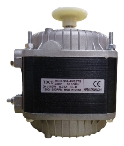 Motor Forzador De Heladera Comercial 34/110 Watts Pala 30mm