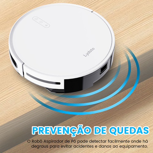 Robô Aspirador De Pó Lydsto G1 4000pa Mapeamento Mi Home