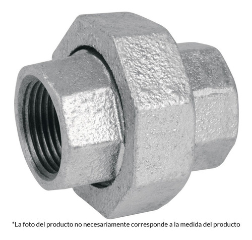 Tuerca Unión Galvanizada 1-1/4' 48771