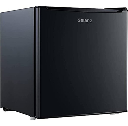 Galanz 1,7 cu. Cuadrados Refrigerador Compacto, Negra