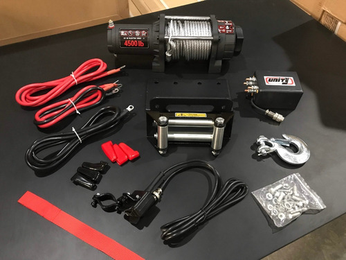 Malacate 4500 Lbs 2000 Kg 12v Control Remoto Cable De Acero