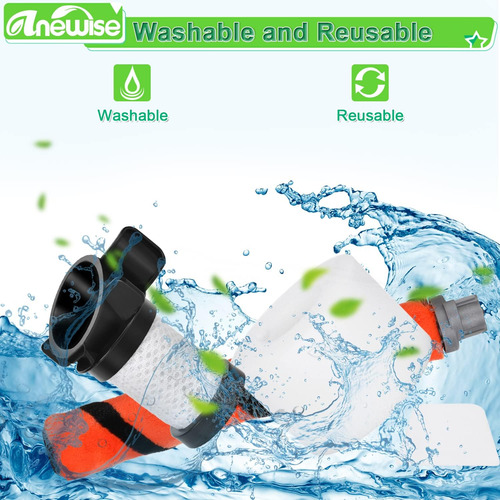 Filtro De Repuesto Para Shark Ion Flex Duo Clean If100 F8...