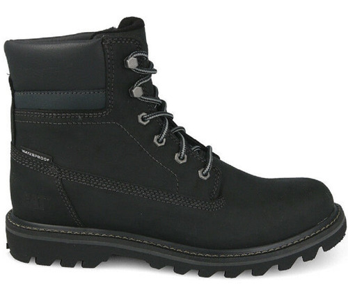 Botas Caterpillar Deplete Waterproof Punta Suave Piel Negro