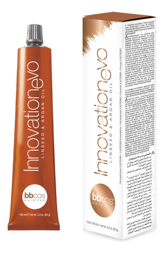  Tintura Innovationevo Linaza Y Argan Oil 100 Ml Bbcos Tono 4.0 Castaño Natural