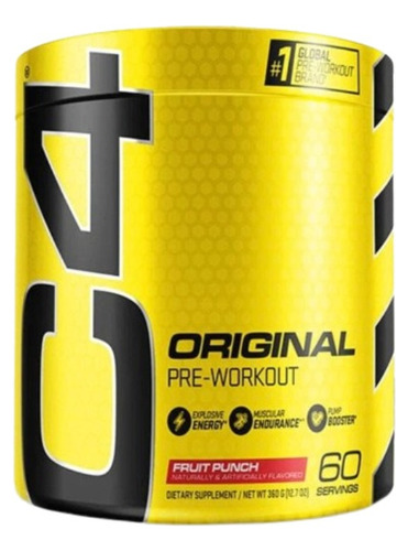 C4 Pre Entreno 60 Servicios - g a $618