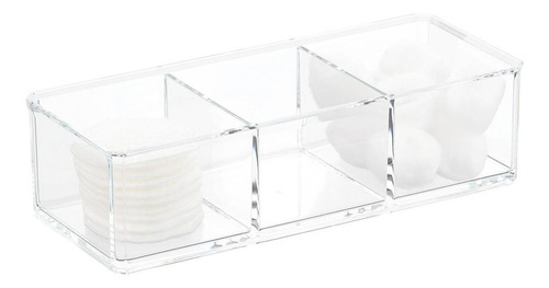 Imagen 3 de 9 de Organizador Maquillaje Divisiones Acrilico Porta Cosmeticos