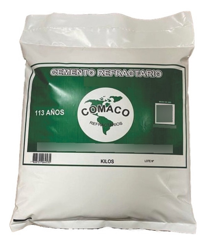 Promo 15kg Cemento Refractario Adhesivo Pegaref Comaco 3x2