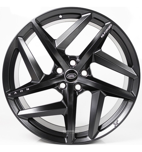 Rodas 22 Range Rover Sport Svr 5x120 Defender Discovery 5 Cor Preto Acetinado