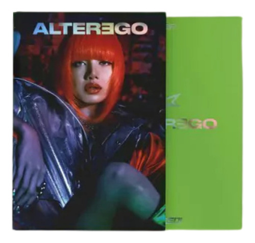 Blackpink - Lisa Album Oficial Alterego Photobook Speedi - Verde
