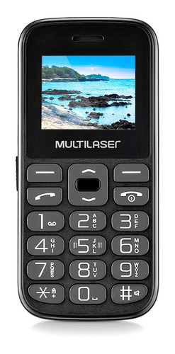 Celular Idosos Multilaser Vita Dual Chip 2g, Tela 1,8  Sos