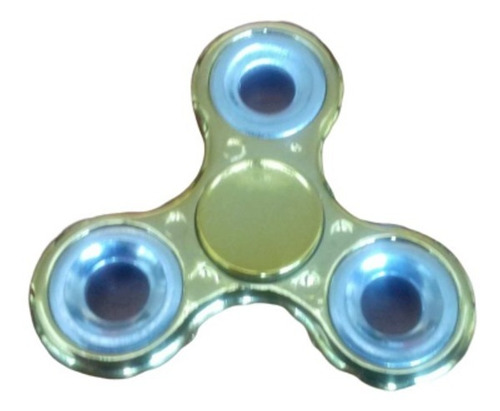 Spinner Fidget Aluminio Colores Metalicos Juguete Antiestres