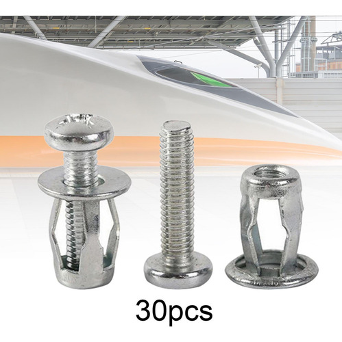 Fe 30x Tuercas De Gato De Tornillo De Pétalo For Metal Para
