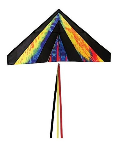 In The Breeze Delta Kite, 4-feet, Tie Dye