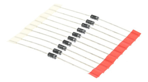 Tecneu 20 Piezas Diodo 1n5822 Rectificador Rápido Schottky 40v 3a