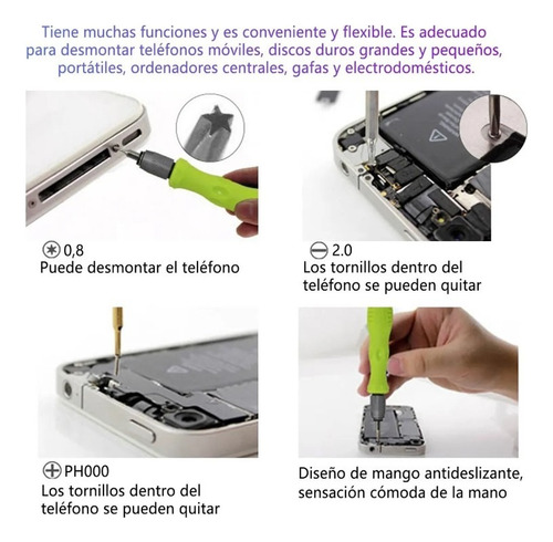 Juego Destornilladores De Precisión Set Precisión Screwriver