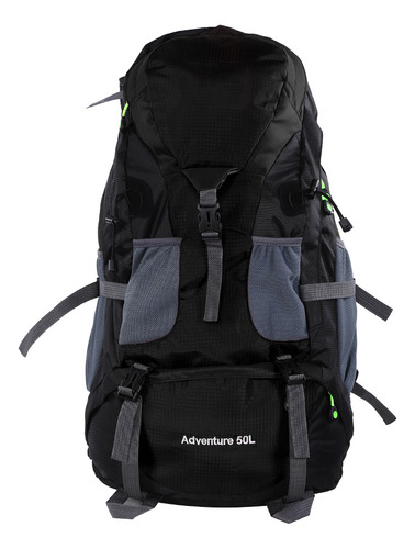 Mochila Impermeable De 50 L Para Acampar, Escalada, Viajes A