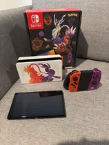 Comprar Nintendo Switch Oled Pokemon Scarlet & Violet Con Dos Juegos