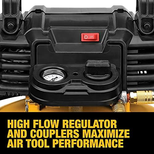 Compresor De Aire Tipo Panqueque Dewalt, 6 Galones, 165 Psi