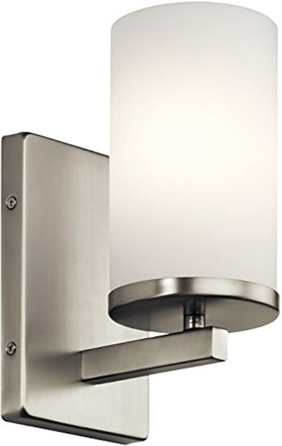 Kichler 45495ni Crosby - Aplique De Pared (1 Luz, 100 W, Níq