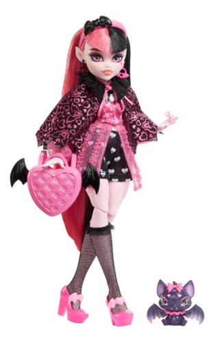 Boneca Monster High Draculaura Moda Basica G3