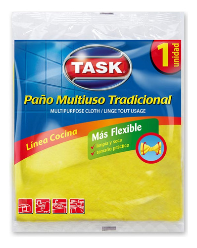 Paño  Mulamari 1 Un Task Trapos D/piso - Rejillas