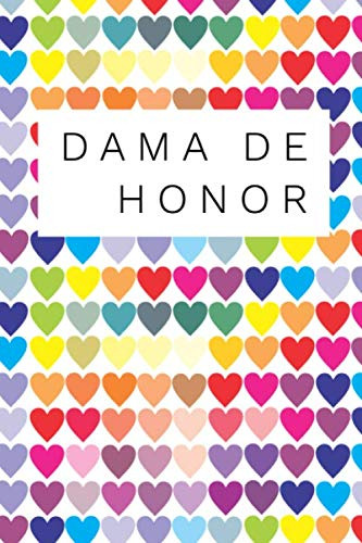 Dama De Honor: Reserve Para La Dama De Honor Con 20 Listas D