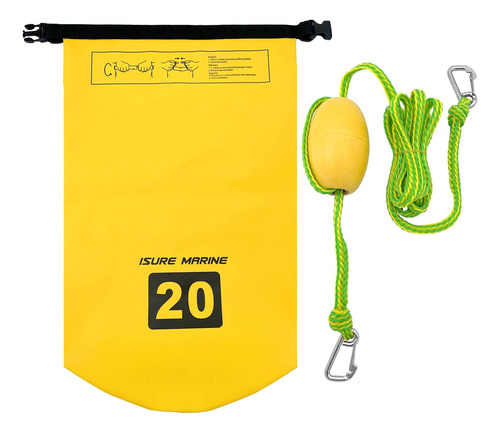 Isure Marine Bolsa De Arena Pwc 2 En 1 Anclaje Boya Ajustabl