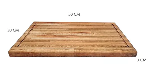 Tabla Asado Parrillera Lechonera Gourmet Madera Eucalipto