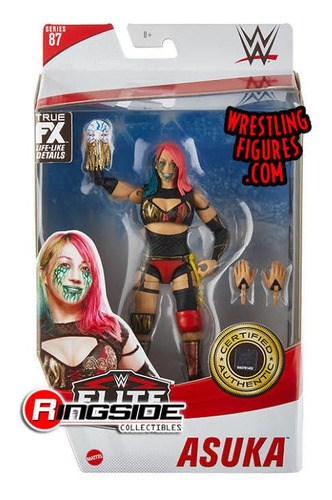 Wwe Bianca Belair Com Cinturao + Asuka 2 Bonecos Mattel Novo