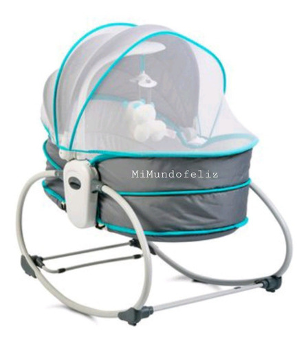 Silla Mecedora Bauncer 5 En 1 Multifuncional Para Bebes 0 +