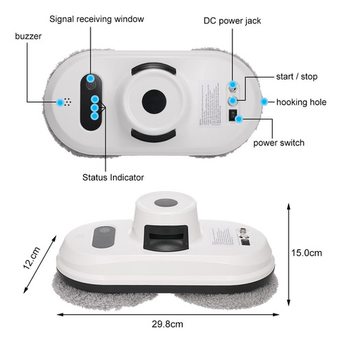 Limpieza Automática De Vidrio Con Control De Robot De Limpie