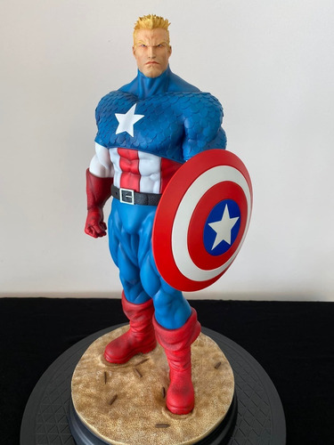 Beast Mode Captain America 1/4 Statue